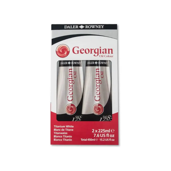 Georgian Twin Titanium White Twin Pack